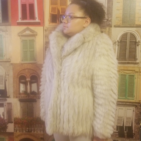 Sage Fox coat. Size medium - Picture 1 of 8